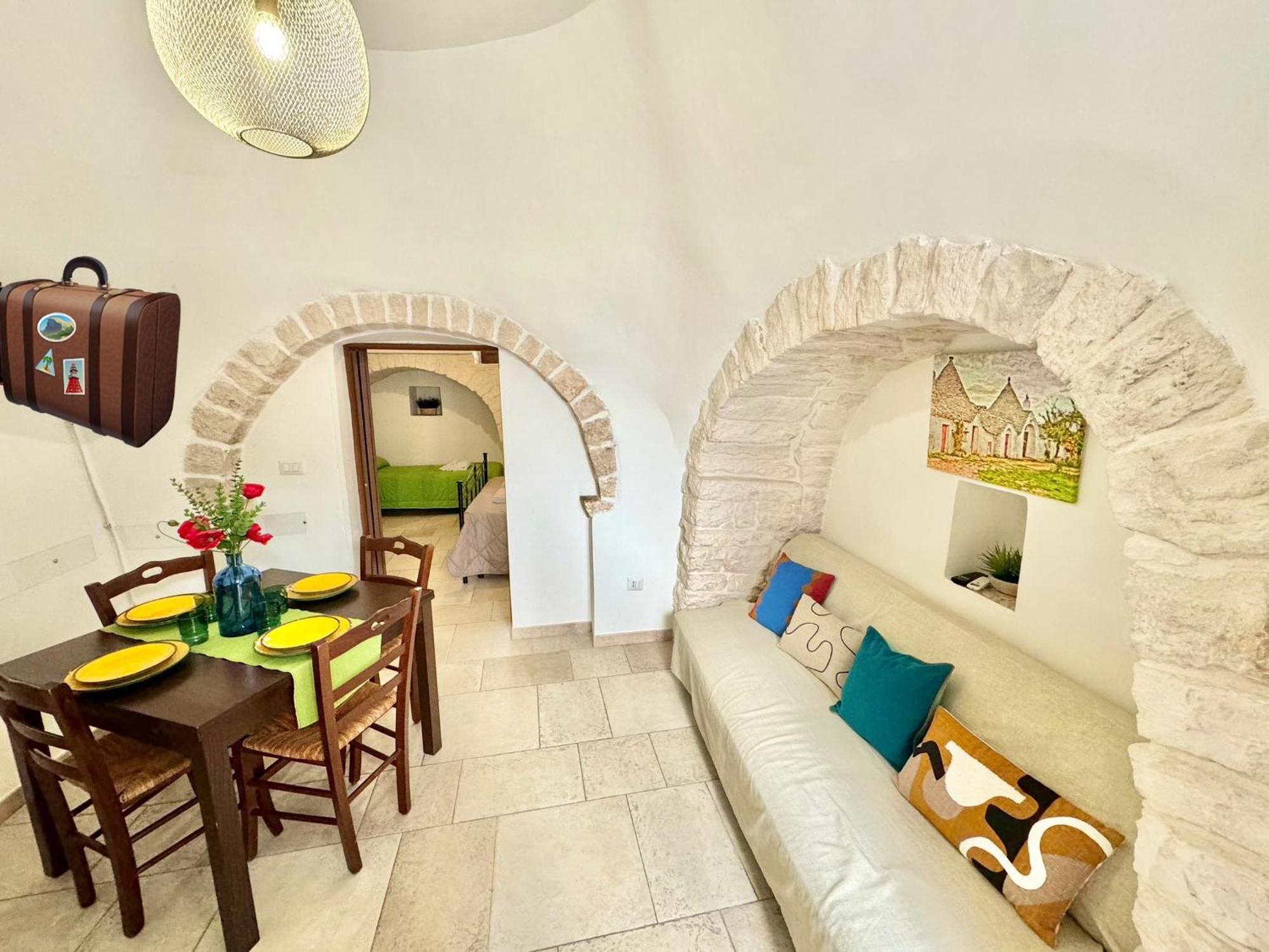 Trulli Fenice Alberobello Rom bilde