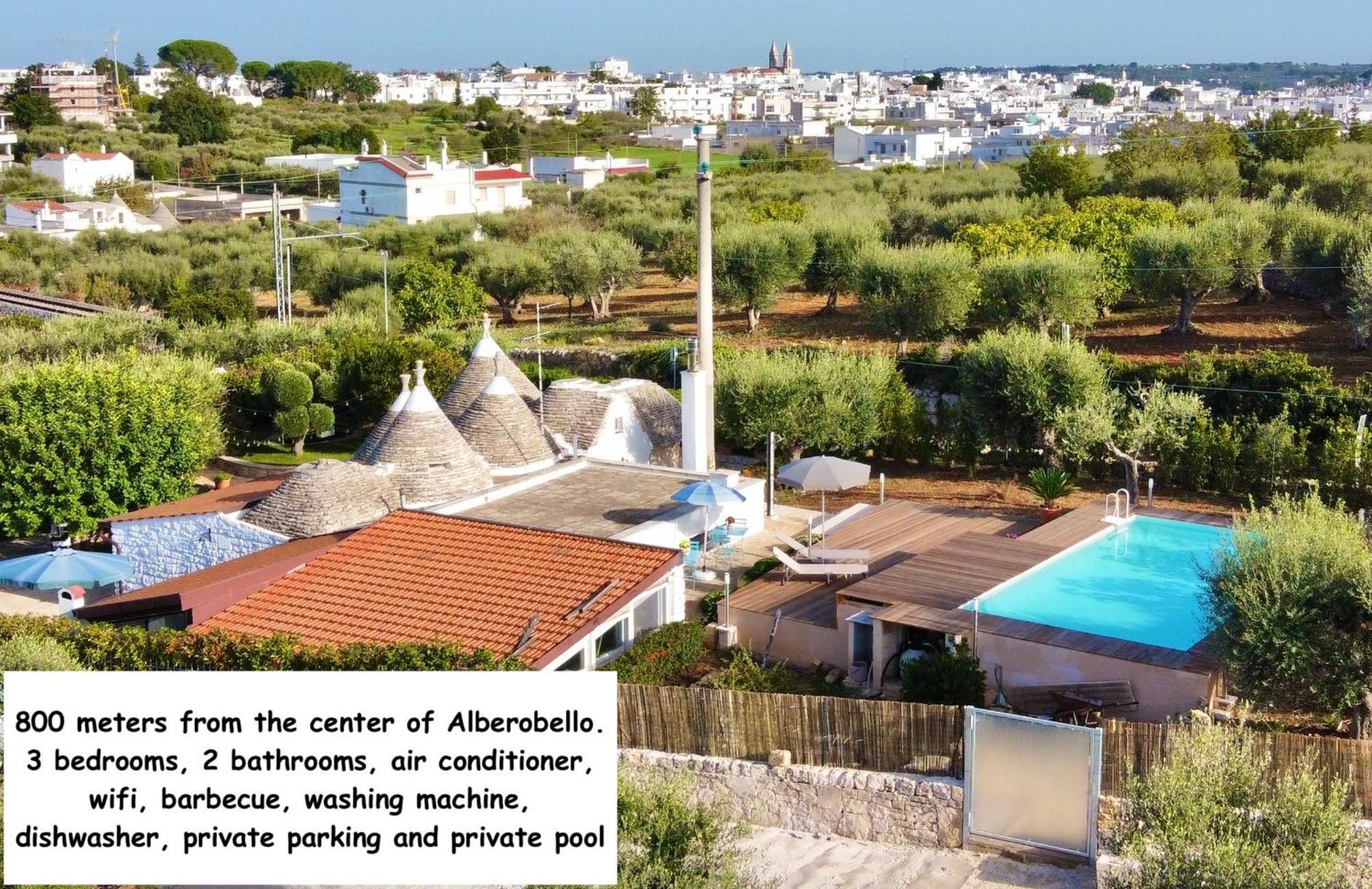 Trulli Fenice Alberobello Rom bilde